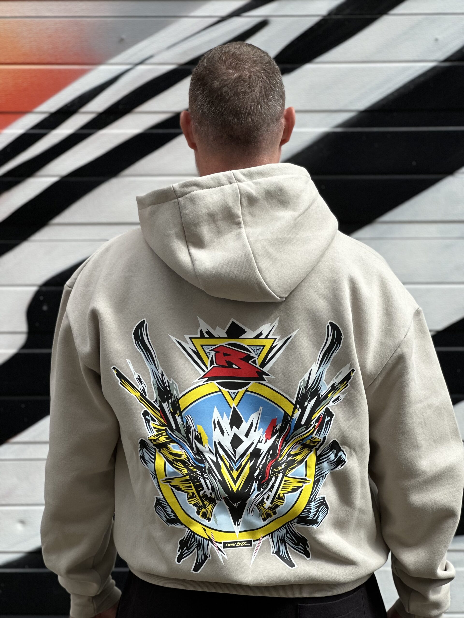 Zoodie van BRIDGE clothing, beige vest met rits in maat M, L en XL